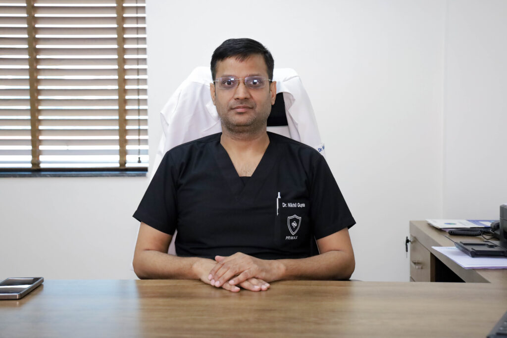 Dr. Nikhil Gupta, Senior GI & Laparoscopic Surgeon at Primax Hospital, Sonipat