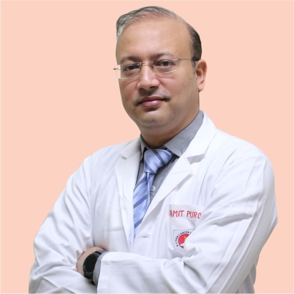 Dr. Samit Purohit, leading surgical oncologist at Primax Hospital